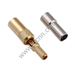 SSMB Female Crimp Prosto Lutownia do RG316 RF Złącze