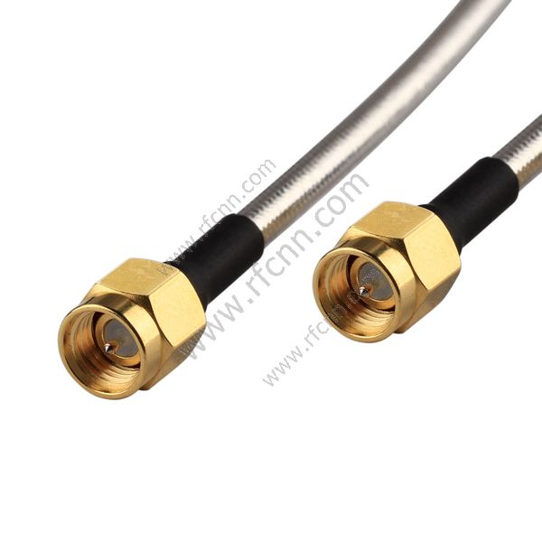 SMA Male do Male 18 GHz RG402 Koncentryczny