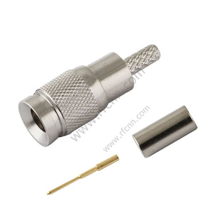 1.0 / 2.3 Mężczyzna Crimp dla Kills Cable 75 -0.25 Złącze RF