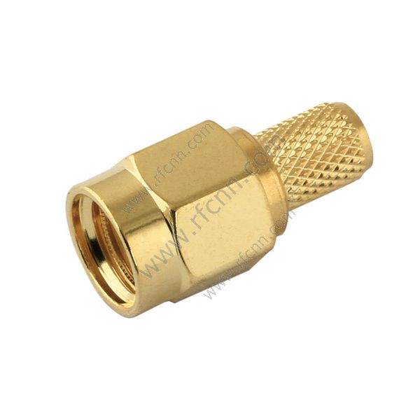 SMA Męski Crimp Prosto do RG58 - Złącze RF