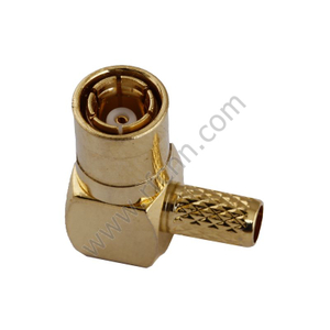 SMB Samica Crimp Light Kąt dla złącza BT3002 RF