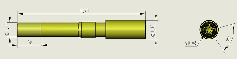 Hiperbboloid Spring Contact.