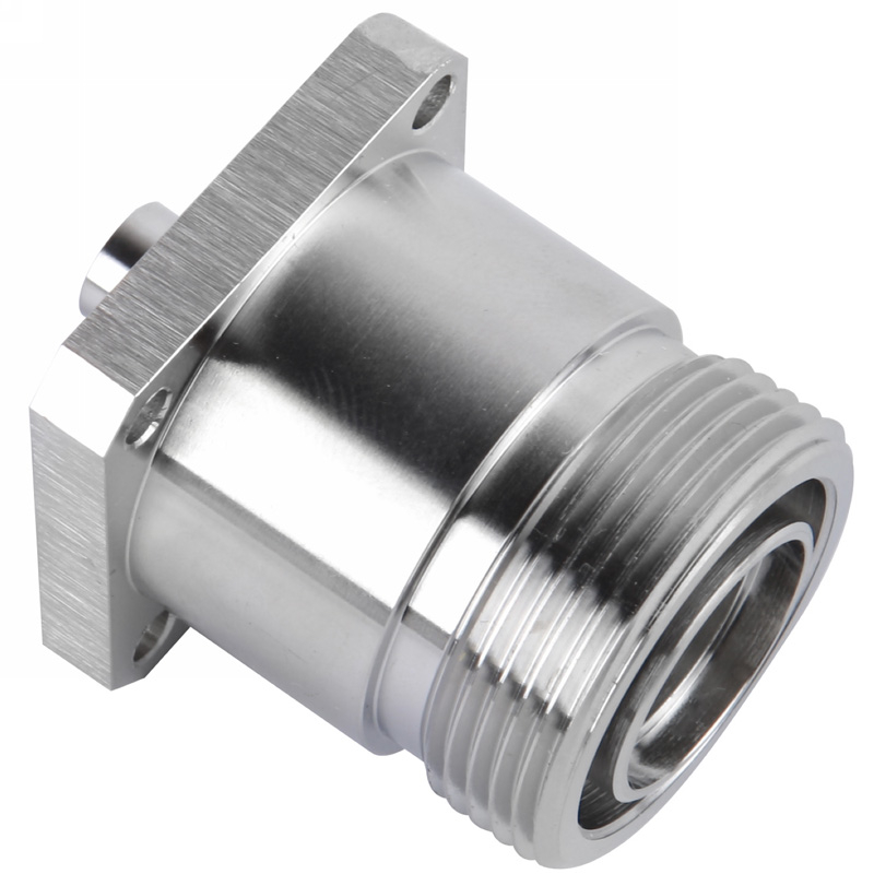 DIN 7/16 Female Flange Microsprip RF Connector -Frange typ