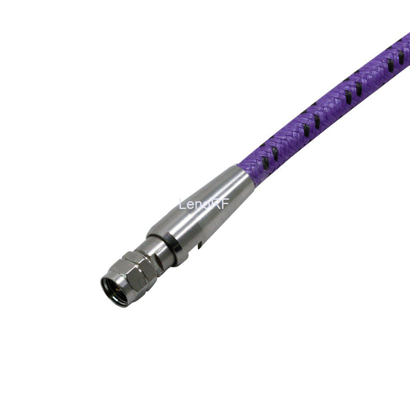 Wtyczka 2,92 mm do montażu kabla testowego