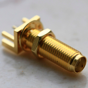 SMA Female Bulkhead Edge Mount na złącze RF PCB