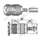 UHF Female Crimp na złącze RG142 RF