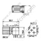1.6 / 5,6 Kąt prosty dla złącza PCB RF